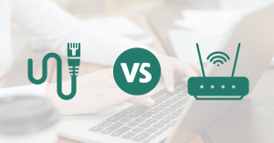 Wired vs. wireless networking